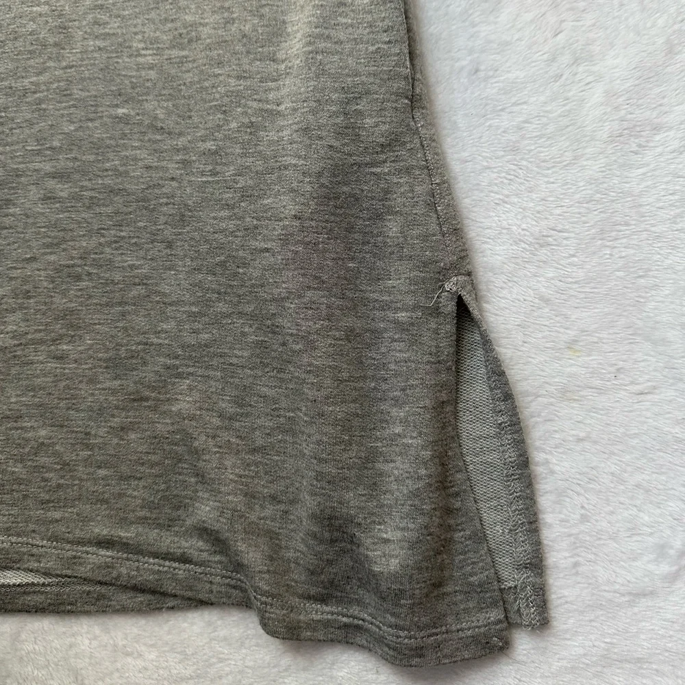 Tresics Beach Short Sleeve Cover Up in Gray - Size Small